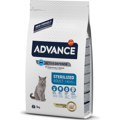 Advance Cat Sterilized krůtí 2 x 3 kg – Zboží Mobilmania