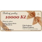 Dárkový poukaz 10000 Kč – Zboží Dáma