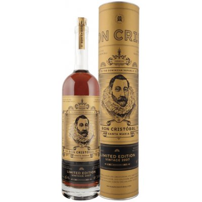 Ron Cristóbal Vintage 2007 46% 0,7 l (tuba) – Zboží Mobilmania