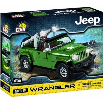 Cobi 24095 Small Army Jeep Wrangler vojenský, 1:35, 98 k