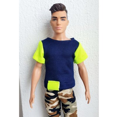 Lovedolls Modrožluté tričko pro Kena – Hledejceny.cz