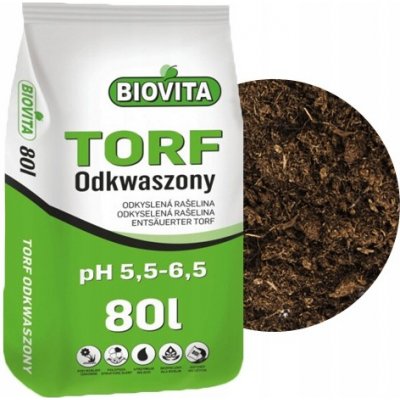 Biovita Odkyselená rašelina 80 l – Hledejceny.cz