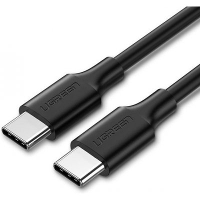 Ugreen US286 Nabíjecí a datový USB typu C 3A, 0,5m, černý – Zboží Mobilmania