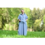 Nelly Mušelínové pončo pánské Šedomodrá – Hledejceny.cz