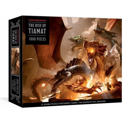 Random House Publishers UK Dungeons & Dragons The Rise of Tiamat 1000 dílků