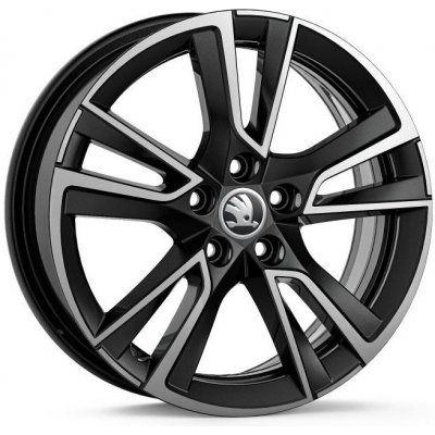 Škoda Proxima 6x16 5x112 ET45 black metallic – Zboží Mobilmania