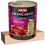 Animonda Gran Carno Adult Plus hovězí & srdce 6 x 0,8 kg