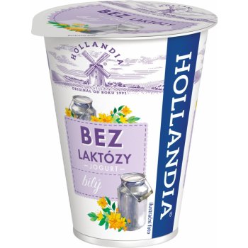 Hollandia Bez laktózy Jogurt bílý 180 g
