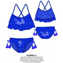 Minoti Plavky dívčí dvoudílné, Minoti, Kg Bikini, modrá