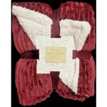 Sendia Beránková deka Červená 180x200 – Zboží Dáma