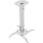 Stropní držák na větší projektor do 13,5kg, 38-58cm, bílý – Zboží Živě