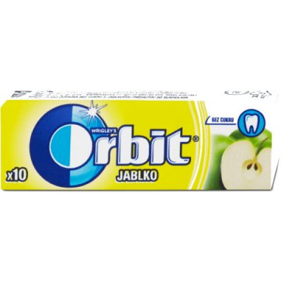 Wrigley's Orbit žvýkačky Jablko 30x14g – Zbozi.Blesk.cz