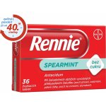 RENNIE SPEARMINT BEZ CUKRU POR 680MG/80MG TBL MND 36 – Hledejceny.cz