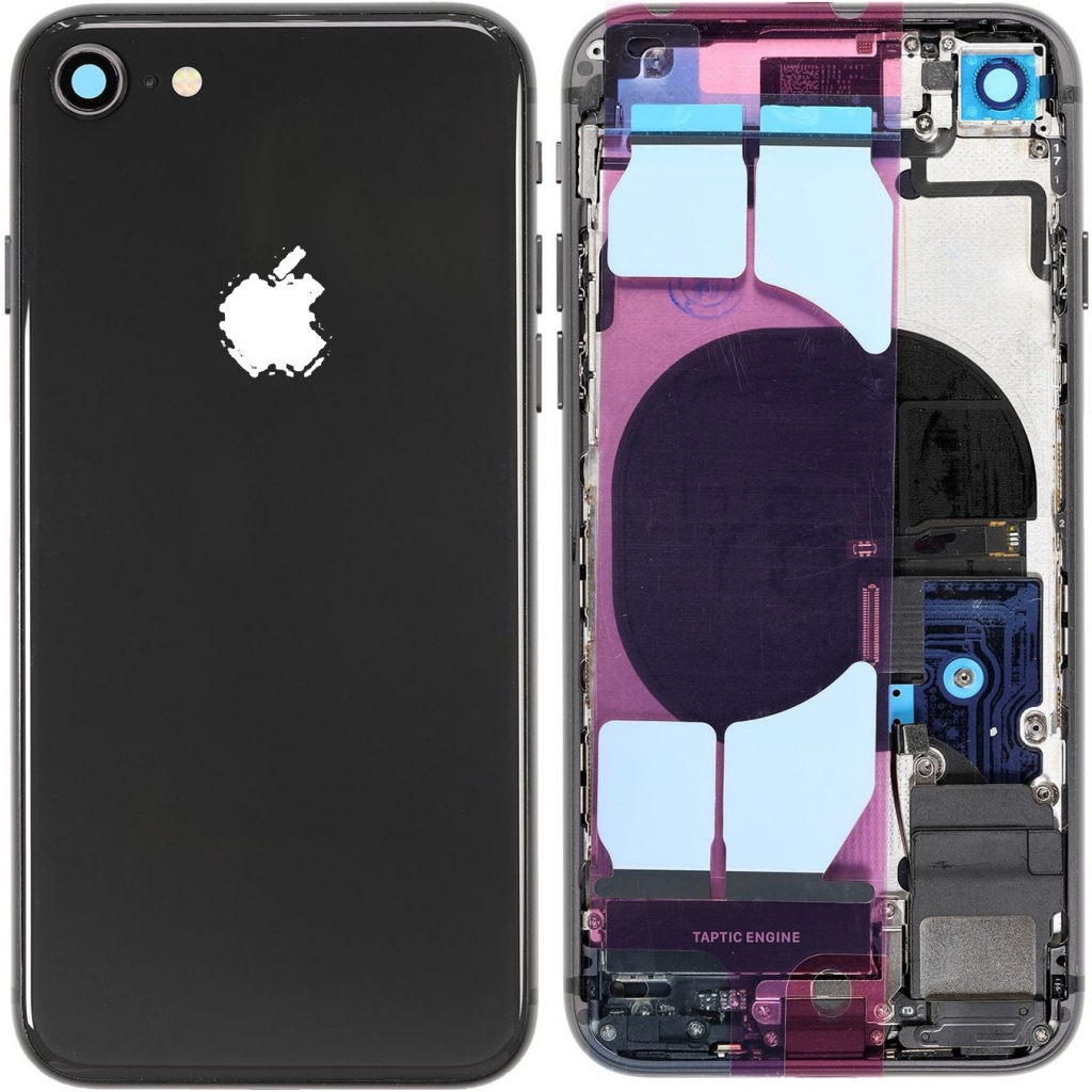 Kryt Apple iPhone 8 zadní Housing šedý