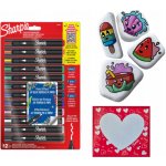 Sharpie Akrylový popisovač Acrylic Marker Bullet sada 12 ks 2091 – Sleviste.cz