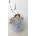 Anděl s peříčky na pověšení 10*6*8 cm – Hledejceny.cz
