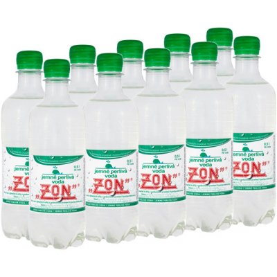 ZON Voda Jemně perlivá 10 x 0,5 l – Hledejceny.cz