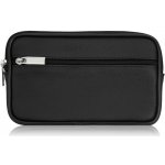 Abruzzo Dvoukomorová pánská etue do ruky přírodní kůže černá – Hledejceny.cz