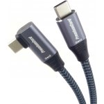 Premiumcord ku31cu05 USB-C zahnutý USB 3.2 GEN 2, 3A, 60W, 20Gbit/s, 0,5m – Sleviste.cz
