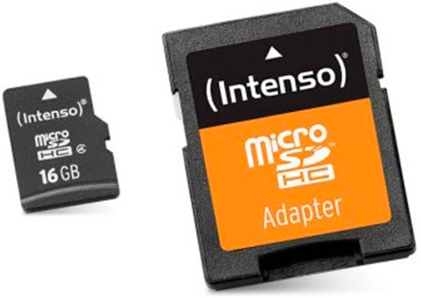 Intenso microSDHC 16 GB class 10 3413470