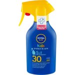 Nivea Sun Kids Protect & Care SPF30 5v1 spray na opalování 270 ml – Sleviste.cz