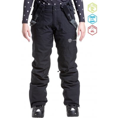 Meatfly Foxy dámské zimní kalhoty na lyže/snowboard Pants 23/24 Black – Zboží Mobilmania