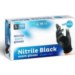 SOFTCLINIC Nitril černé nepudrované 100 ks – Sleviste.cz