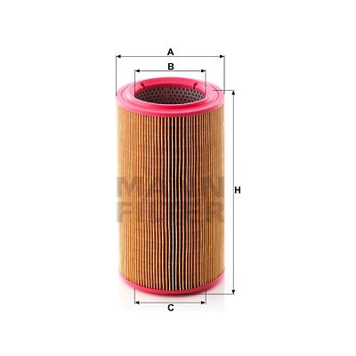 Vzduchový filtr MANN-FILTER C 14 004 – Hledejceny.cz