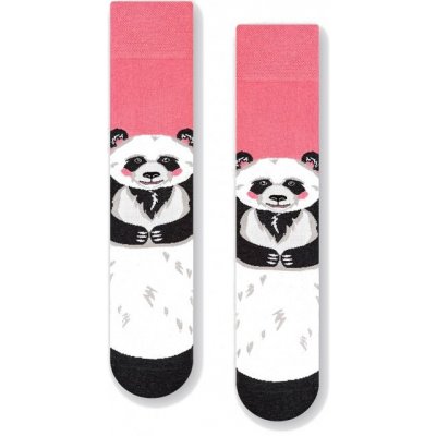 More ponožky art 078 vzor 152 panda růžová