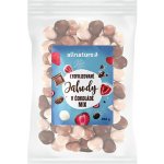 Allnature Mrazem sušené jahody mix v mléčné hořké a bílé čokoládě 100 g – Zbozi.Blesk.cz