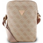 Guess PU 4G Triangle Logo Taška 8" Pink – Hledejceny.cz