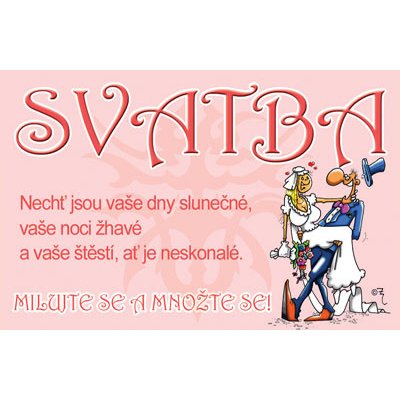 Průkaz Svatba – Hledejceny.cz