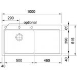 Franke MTG 611 Onyx – Zboží Dáma