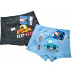 Chlapecké boxerky pro děti auta 2 pack – Hledejceny.cz