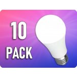 V-TAC E27 LED žárovka 8,5W, 806lm, A60/10-PACK! Neutrální bílá – Zbozi.Blesk.cz