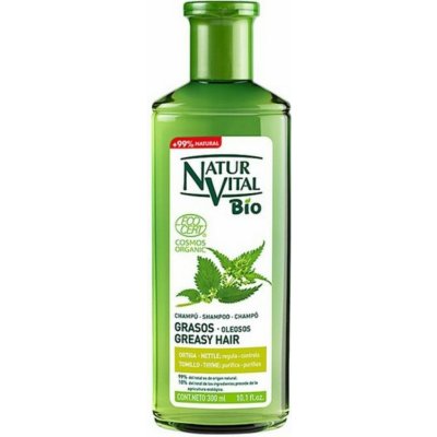 Natur Vital BIO šampon pro mastné vlasy s kopřivou 300 ml