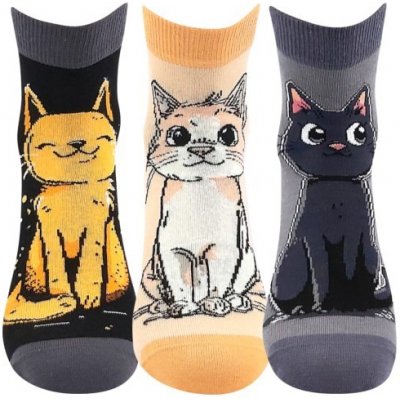 Boma dámské ponožky Micka 01 mix A sada 3 páry – Zboží Dáma