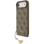 Guess 4G Charm Zadní Kryt pro iPhone Air Tone on Tone Brown – Zboží Živě
