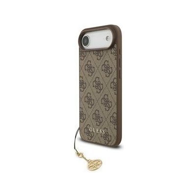 Guess 4G Charm Zadní Kryt pro iPhone Air Tone on Tone Brown – Zboží Živě
