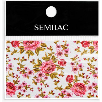 34 Semilac Nail transfer foil Blooming Flowers – Hledejceny.cz