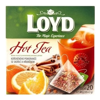 Loyd HOT Tea pomeranč skořice hřebíček 20 x 2 g