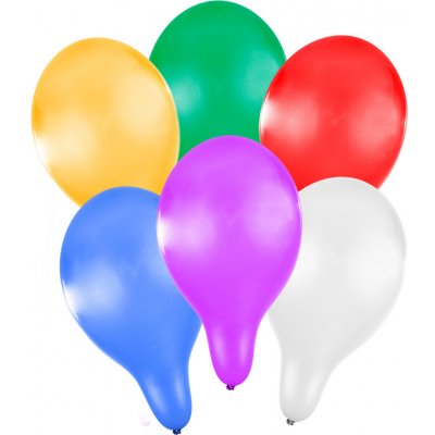 Balónek nafukovací metalický 27 cm – Zboží Mobilmania