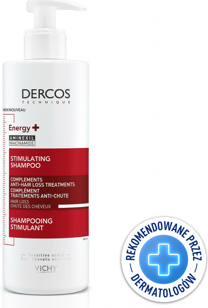 Vichy Dercos Energising Energising Anti-Hairloss Shampoo Complement 400 ml