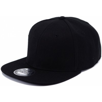 Snapback Snap Solid Cofee 01-černá – Hledejceny.cz
