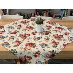 Bytema Gobelínový ubrus ROMANTICKÁ RŮŽE 138x220 cm – Zboží Mobilmania