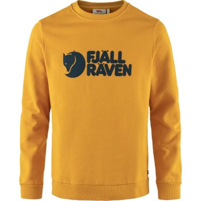 Fjällräven Logo Sweater mustard yellow