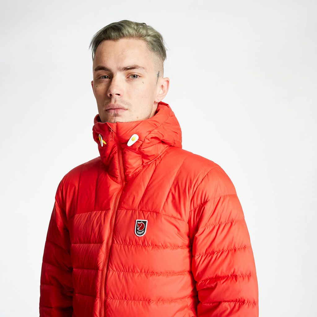 Fjällräven Expedition Pack Down Hoodie Men True red