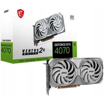 MSI GeForce RTX 4070 VENTUS 2X 12G OC – Hledejceny.cz