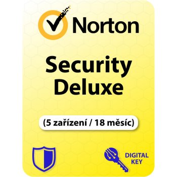 Norton Security Deluxe EU 5 lic. 18 měsíc (NSDEU5-18H)