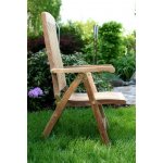 Nábytek Texim America I. teaková polohovací židle – Sleviste.cz